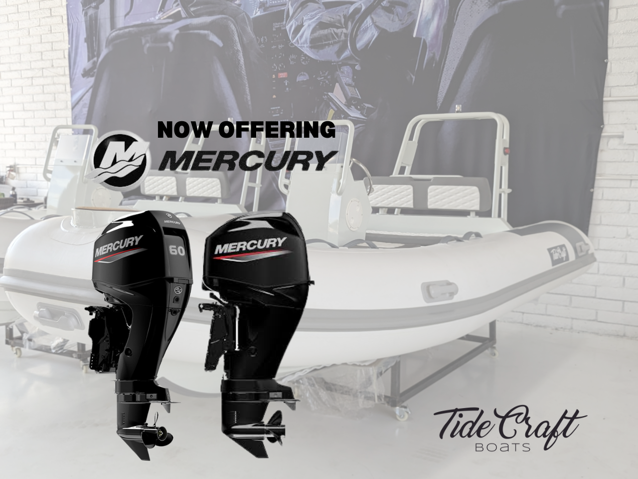 Tide Craft Boats Joins Forces with Mercury Marine as Official OEM, Offering Expanded Outboard Options